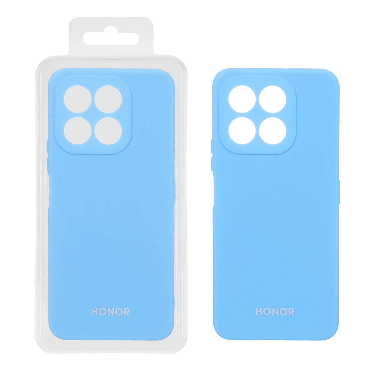 قاب نیو سیلیکون محافظ لنزدار Honor X6c - RFF - آبی (پک دار)