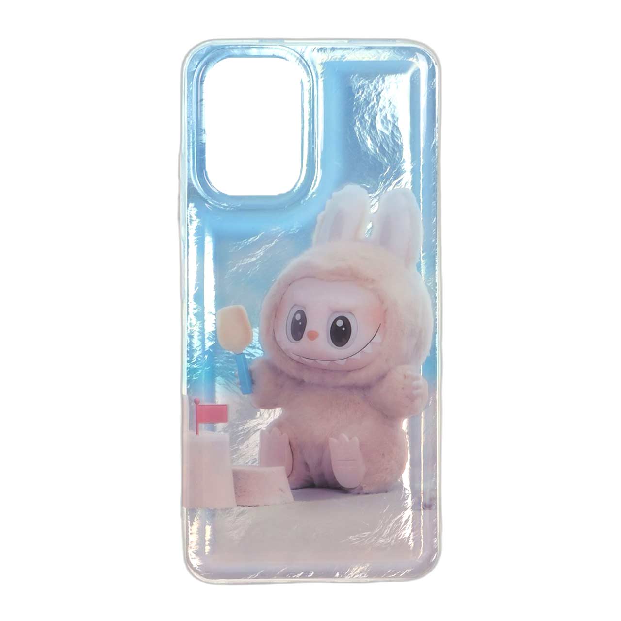 قاب اطلسی Labubu دور ژله ای Xiaomi Redmi Note 10 4G / Redmi Note 10S / Poco M5S - طرح 223