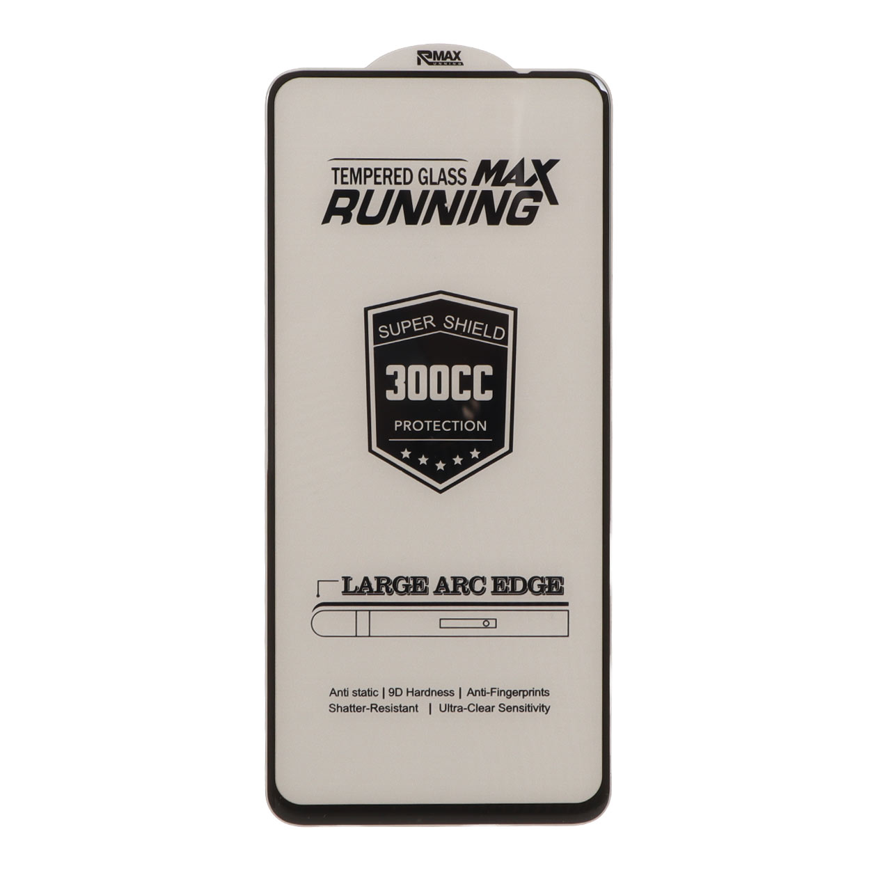 محافظ صفحه نمایش شیشه ای Running Max Anti Static Big Curved مدل Xiaomi Redmi Note 12S / Redmi Note 11 4G / Redmi Note 11S / Redmi Note 10 4G / Redmi Note 10S / Poco M5S / Poco M4 Pro 4G (بدون پک)