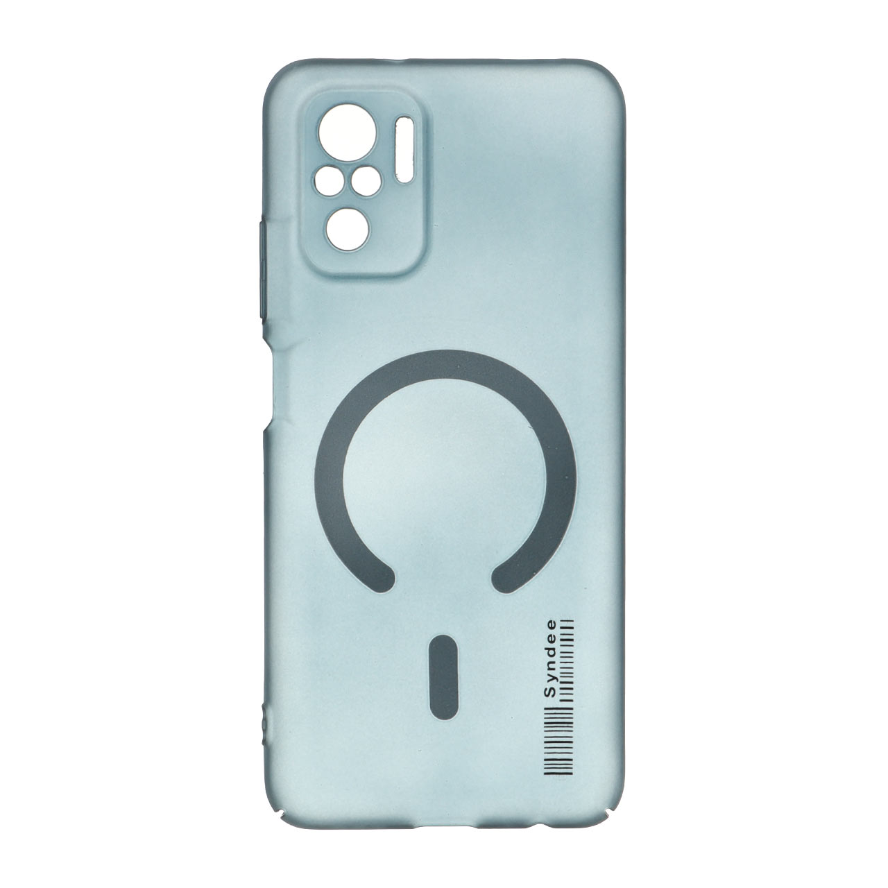 قاب Syndee مات طرح مگ سیف Xiaomi Redmi Note 10 4G / Redmi Note 10S / Poco M5S - سرمه ای