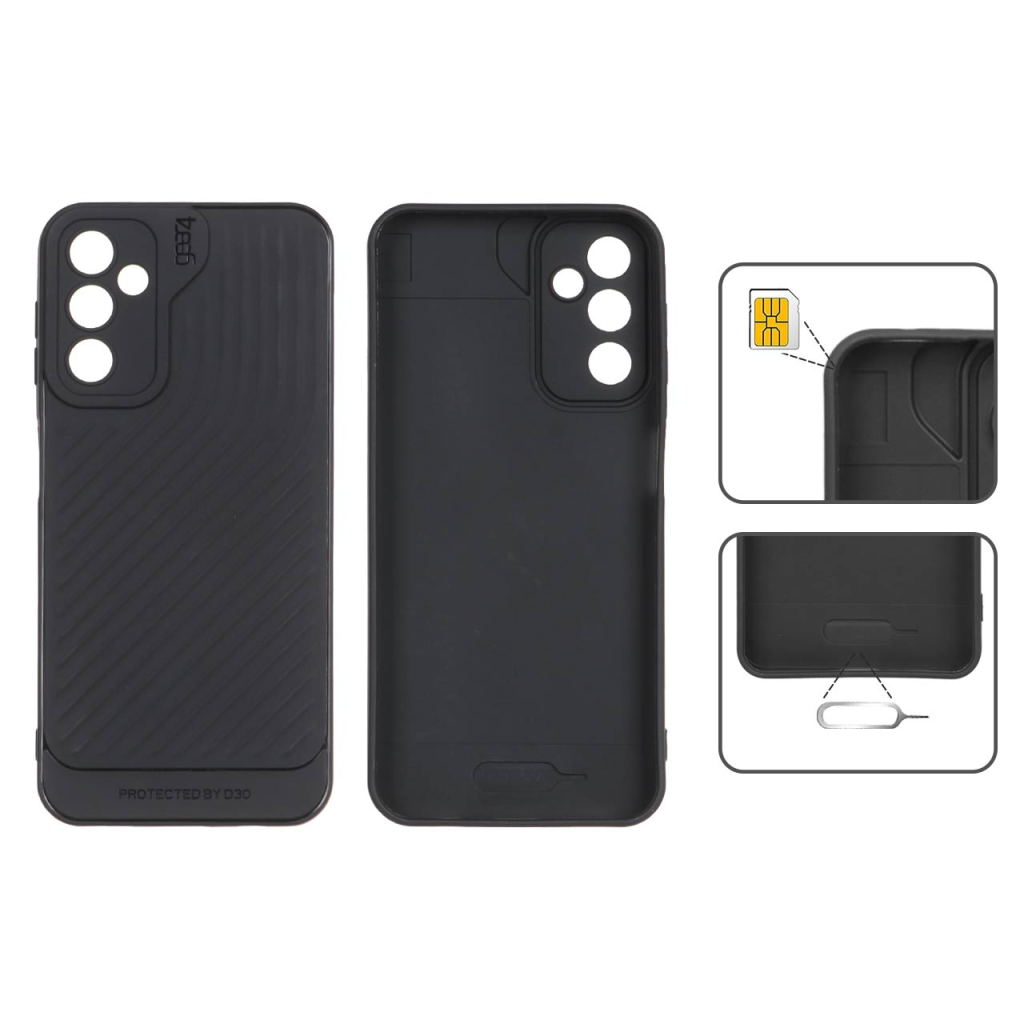 قاب Gear4 کبریتی Samsung Galaxy A14 - مشکی