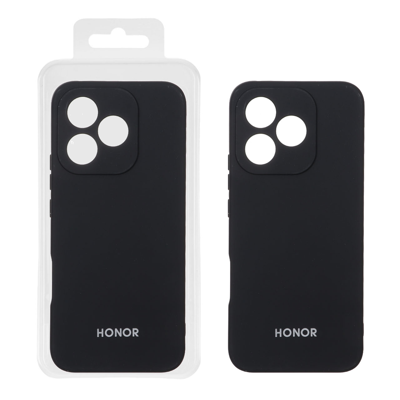 قاب نیو سیلیکون محافظ لنزدار Honor 400 Lite - RFF - مشکی (پک دار)
