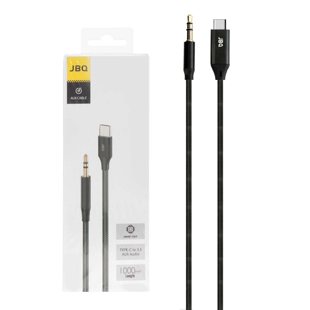 کابل JBQ Type-C To Aux مدل AX-C10 - مشکی (گارانتی یکساله رصاصی)
