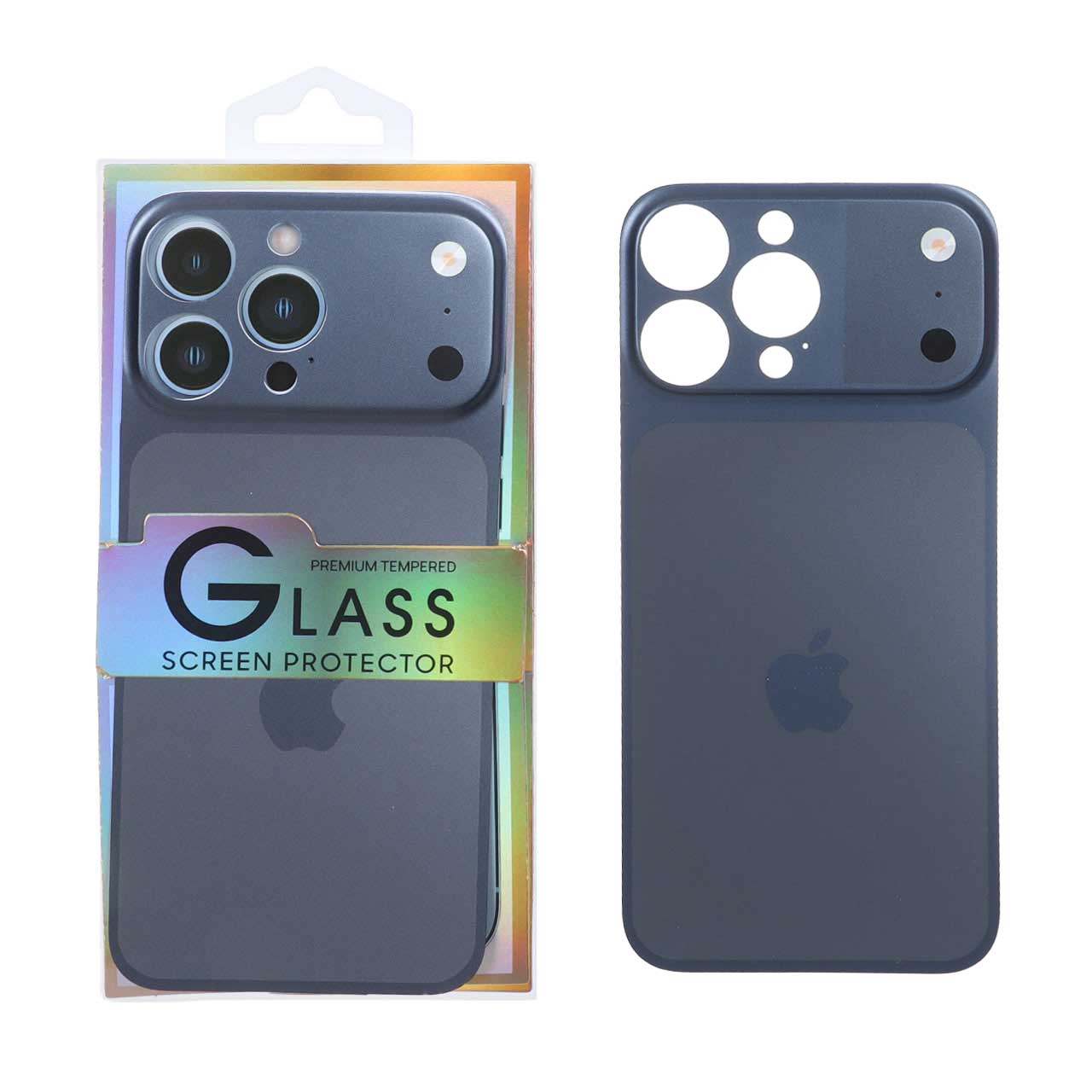 کاور تبدیل پشت گوشی مدل iPhone 14 Pro Max به Apple iPhone 17 Pro Max - آبی (پک دار)