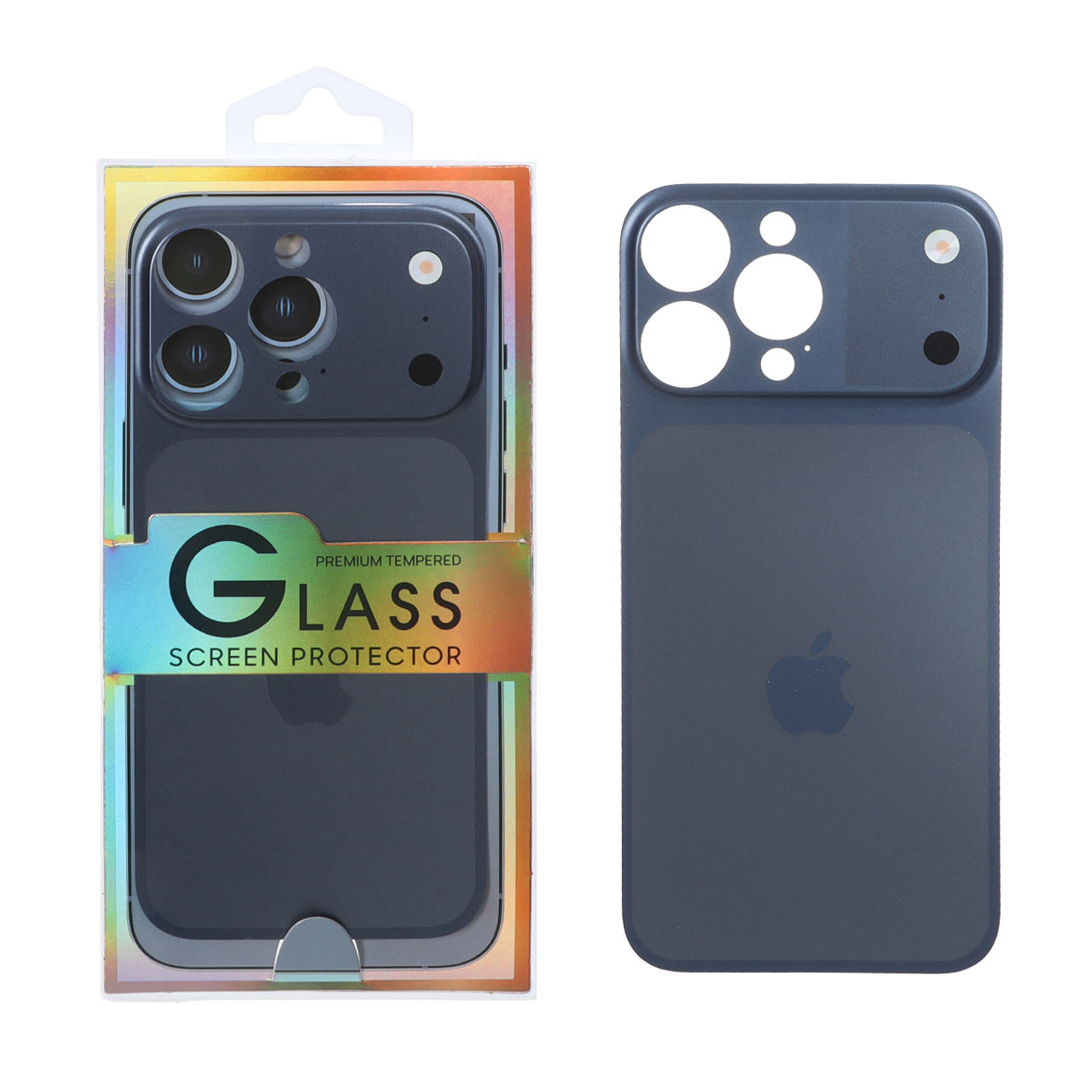 کاور تبدیل پشت گوشی مدل iPhone 16 Pro Max به Apple iPhone 17 Pro Max - آبی (پک دار)