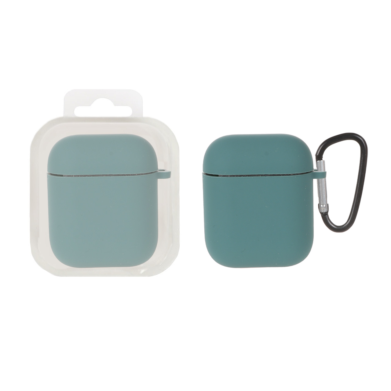 کاور ایرپاد سیلیکونی اورجینال Apple Airpods 1 / 2 - سبز ارتشی کد 1