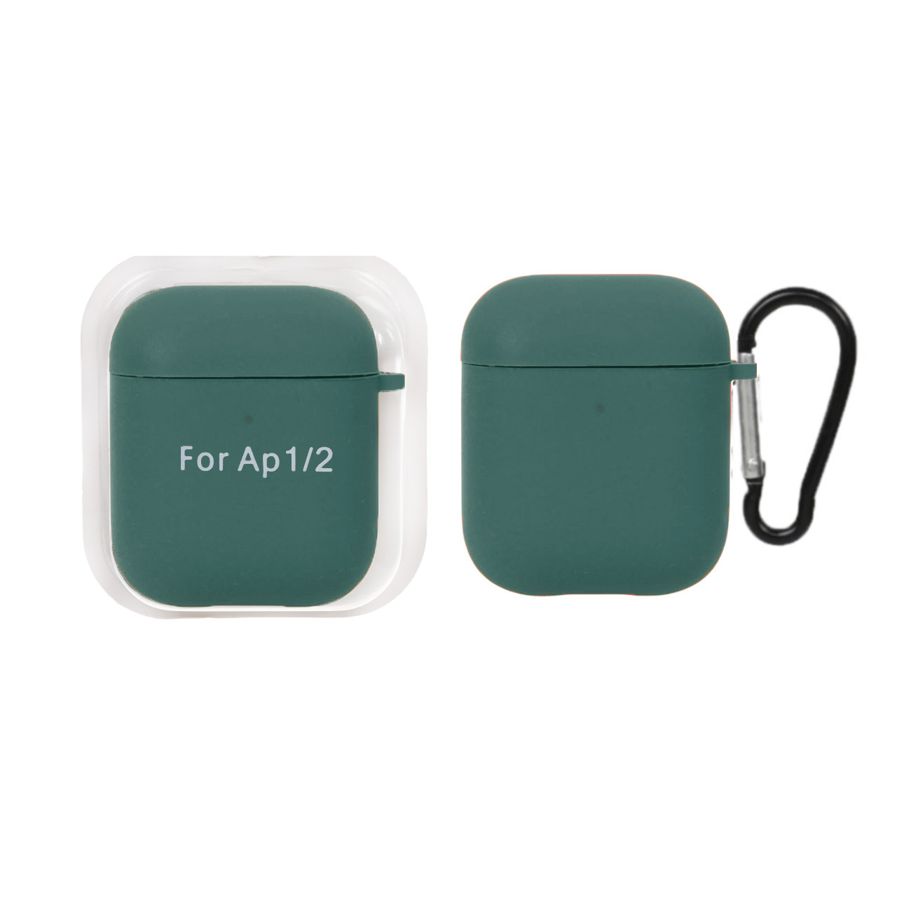کاور ایرپاد سیلیکونی اورجینال Apple Airpods 1 / 2 - سبز
