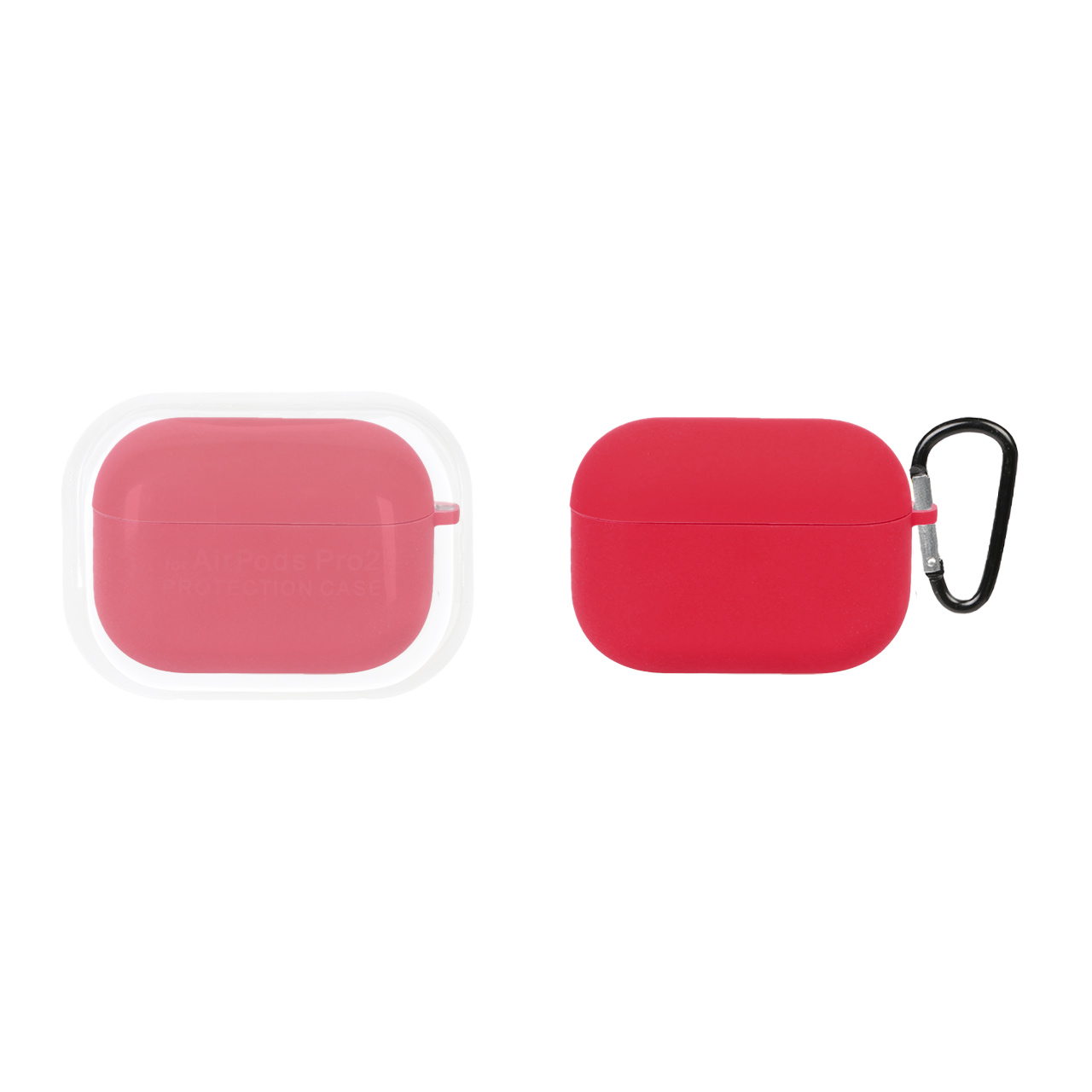 کاور ایرپاد سیلیکونی اورجینال Apple Airpods Pro - قرمز لاکی