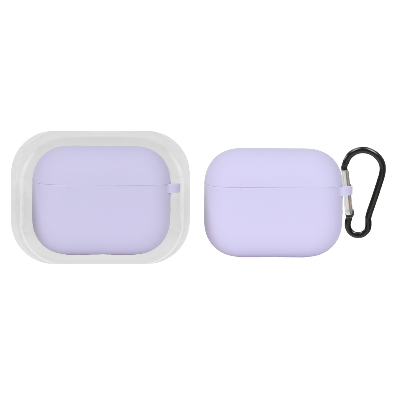 کاور ایرپاد سیلیکونی اورجینال Apple Airpods Pro 3 - یاسی (پک دار)