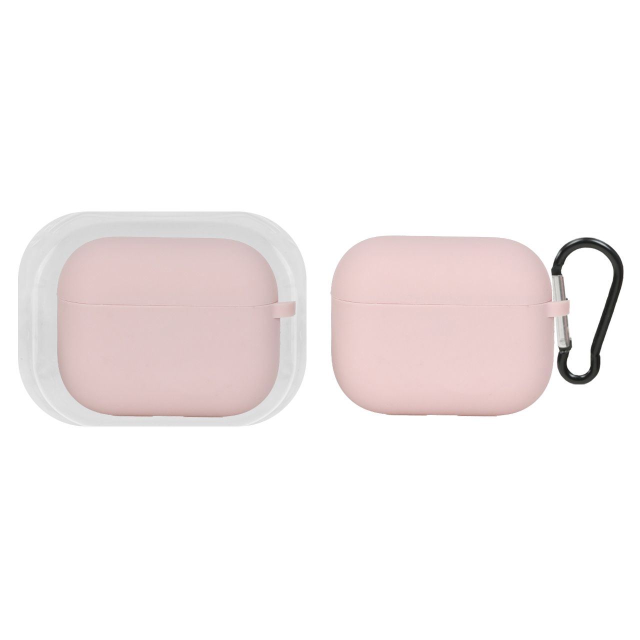 کاور ایرپاد سیلیکونی اورجینال Apple Airpods Pro 2 - صورتی چرک (پک دار)