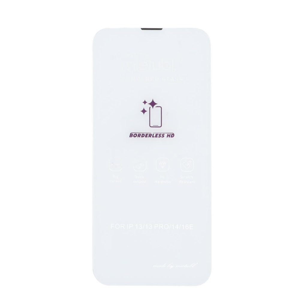 محافظ صفحه نمایش شیشه ای Mietubl 3D Large Arc مدل Apple iPhone 13 / iPhone 13 Pro / iPhone 14 / 16e بدون حاشیه - NTC