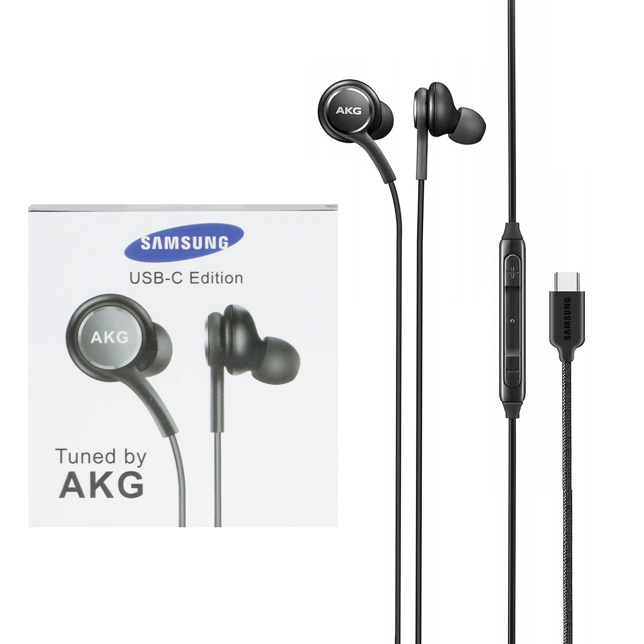 هندزفری با سیم با پورت Samsung Type-C مدل AKG - مشکی - DST (گارانتی شش ماهه)