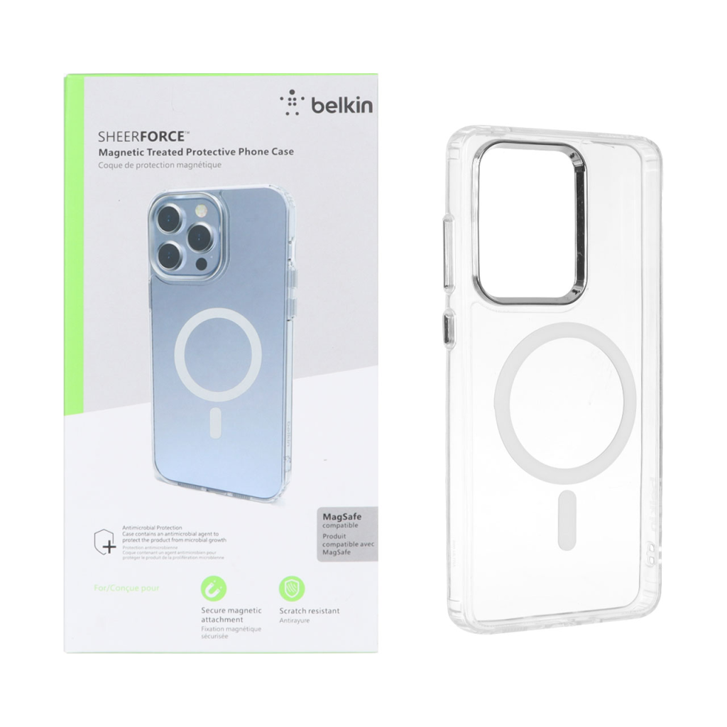 قاب belkin شفاف Magsafe مدل Samsung Galaxy S20 Ultra (پک دار)