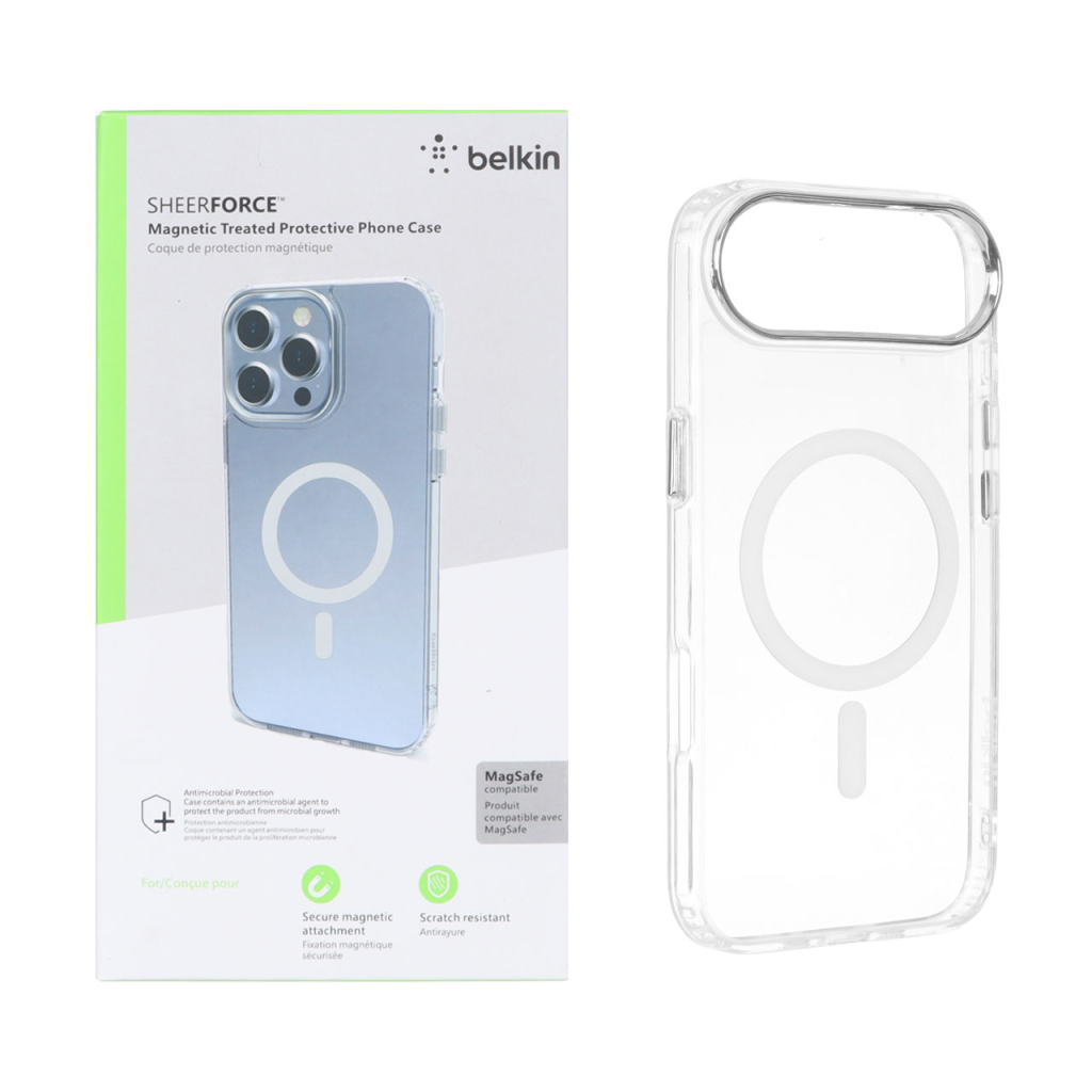 قاب belkin شفاف Magsafe مدل Apple iPhone 17 Air (پک دار)