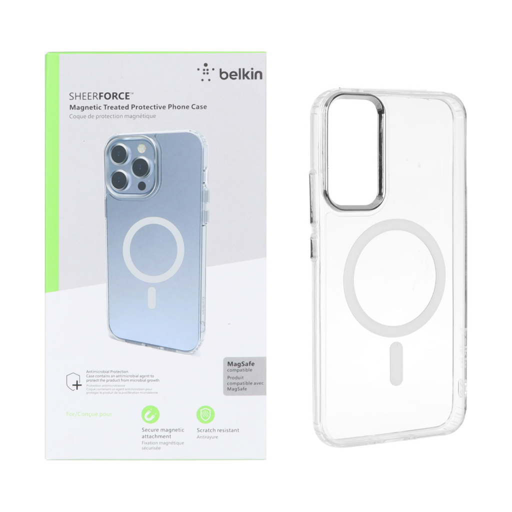 قاب belkin شفاف Magsafe مدل Samsung Galaxy A34 (پک دار)