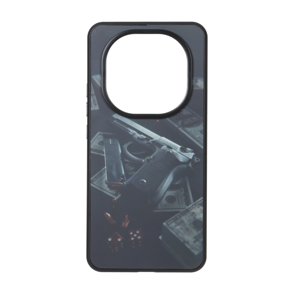 قاب پشت سخت مات طرح دار Xiaomi Redmi Note 15 - کد 375