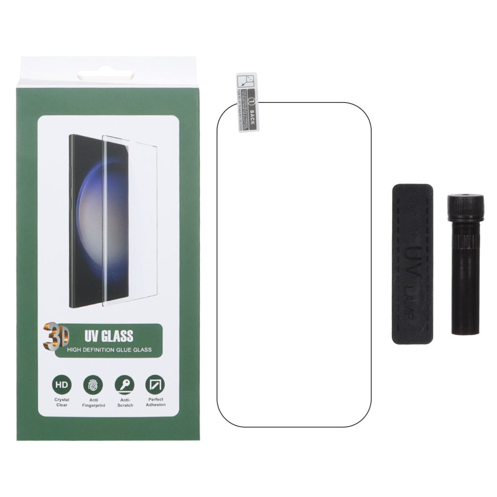 محافظ صفحه نمایش شیشه ای UV 3D Glass مدل Xiaomi Redmi Note 15 Pro Plus (پک دار)
