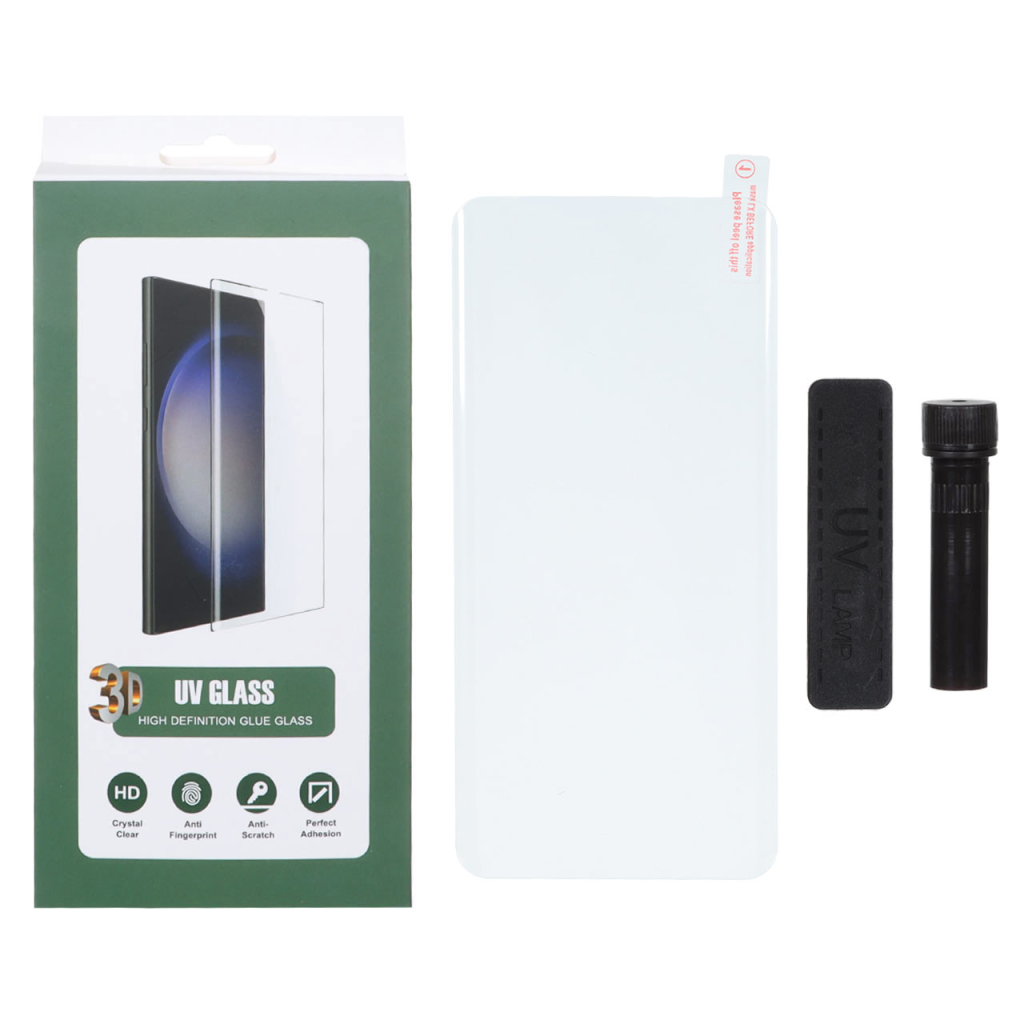 محافظ صفحه نمایش شیشه ای UV 3D Glass مدل Xiaomi Redmi Note 15 (پک دار)