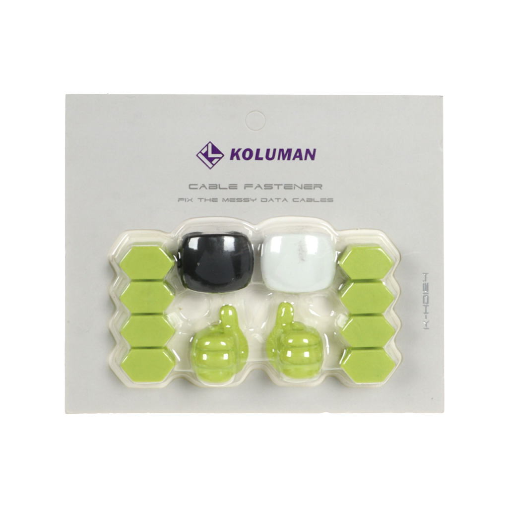 نگه دارنده کابل Koluman مدل K-HD124 - سبز