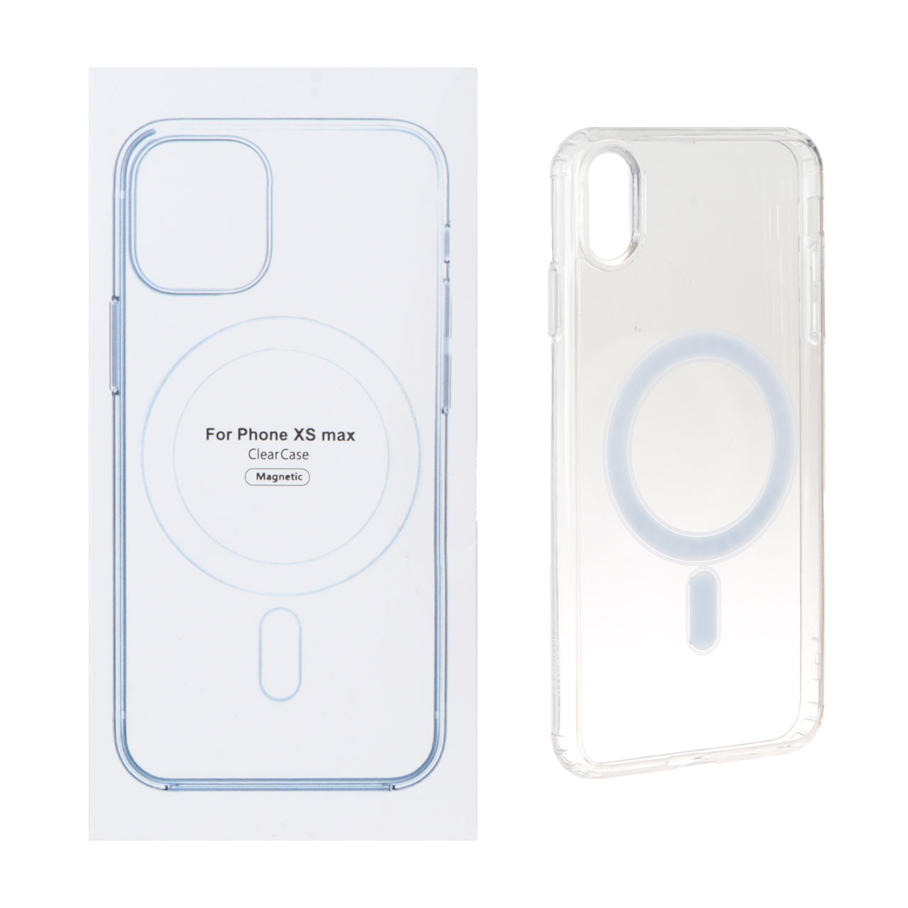 قاب شفاف Apple iPhone X Max / XS Max با قابلیت شارژ MagSafe (پک دار)