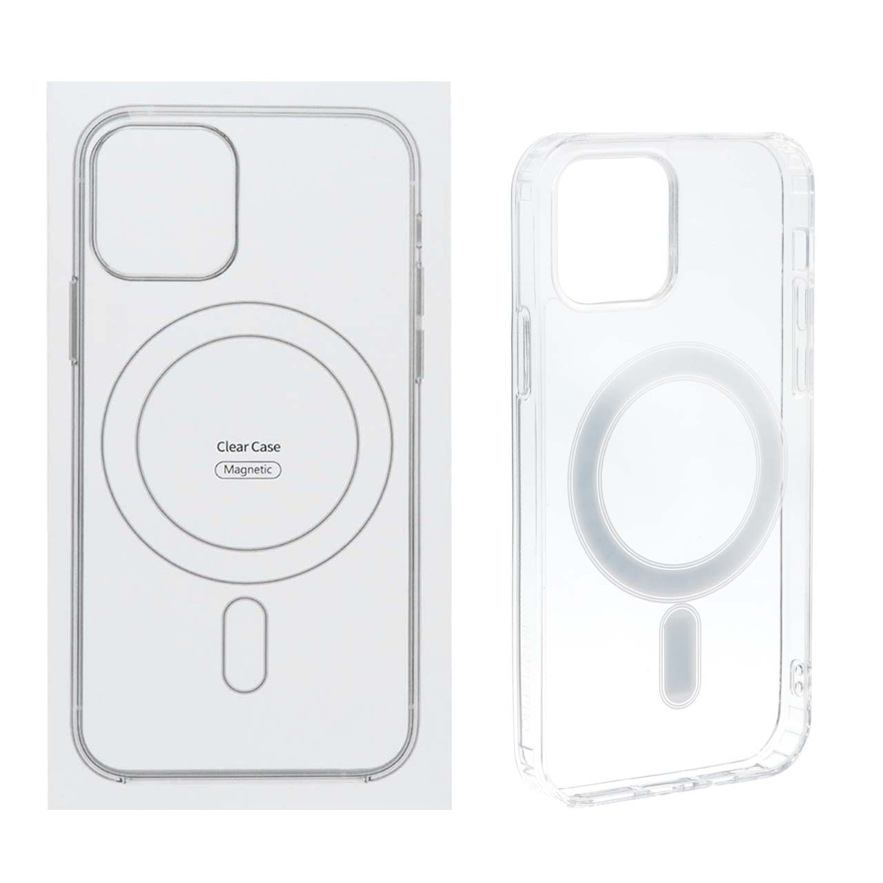قاب شفاف Apple iPhone 12 / iPhone 12 Pro با قابلیت شارژ MagSafe (پک دار)
