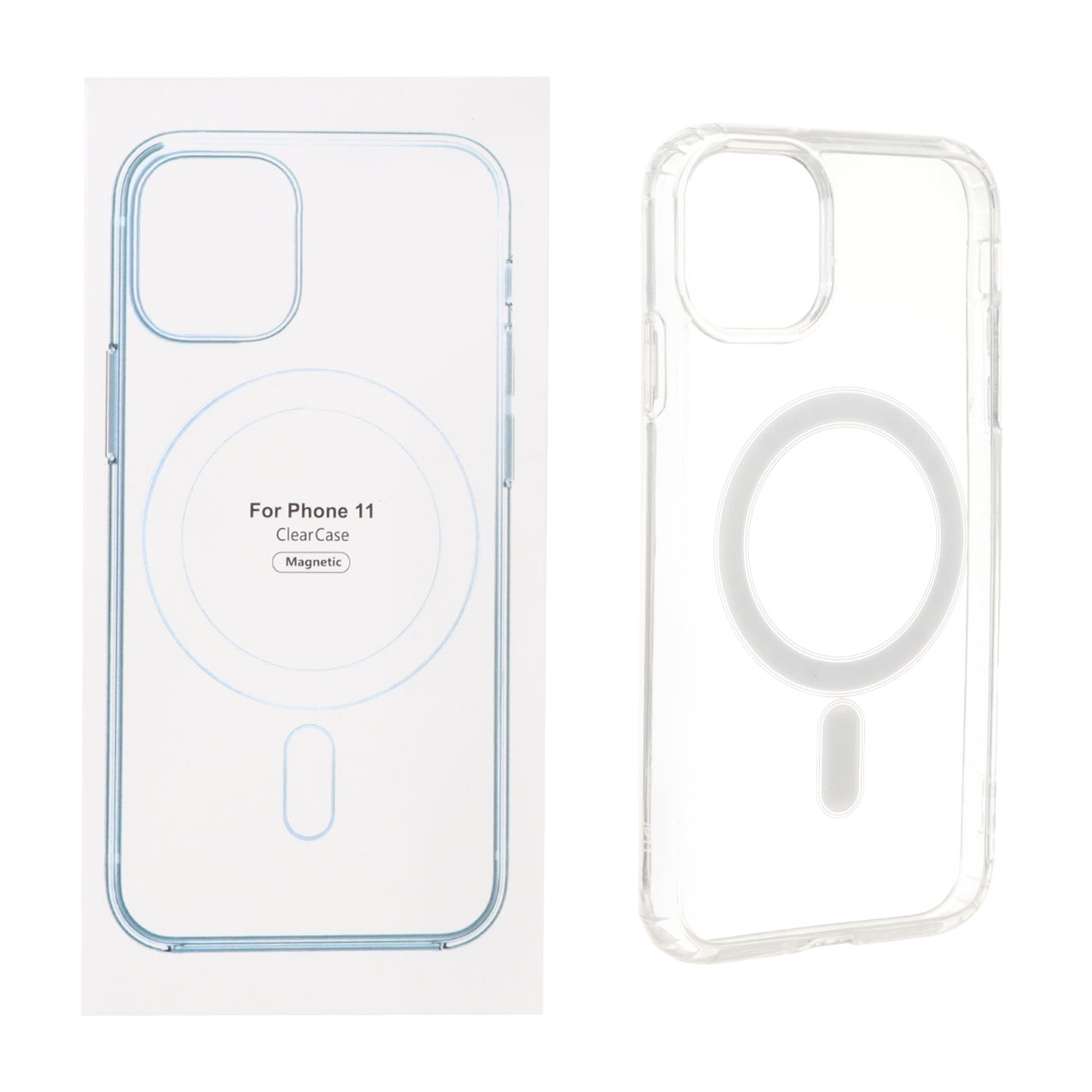 قاب شفاف Apple iPhone 11 با قابلیت شارژ MagSafe (پک دار)