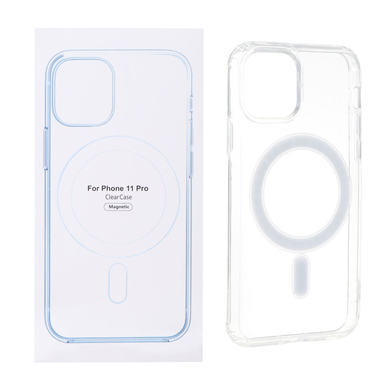 قاب شفاف Apple iPhone 11 Pro با قابلیت شارژ MagSafe (پک دار)