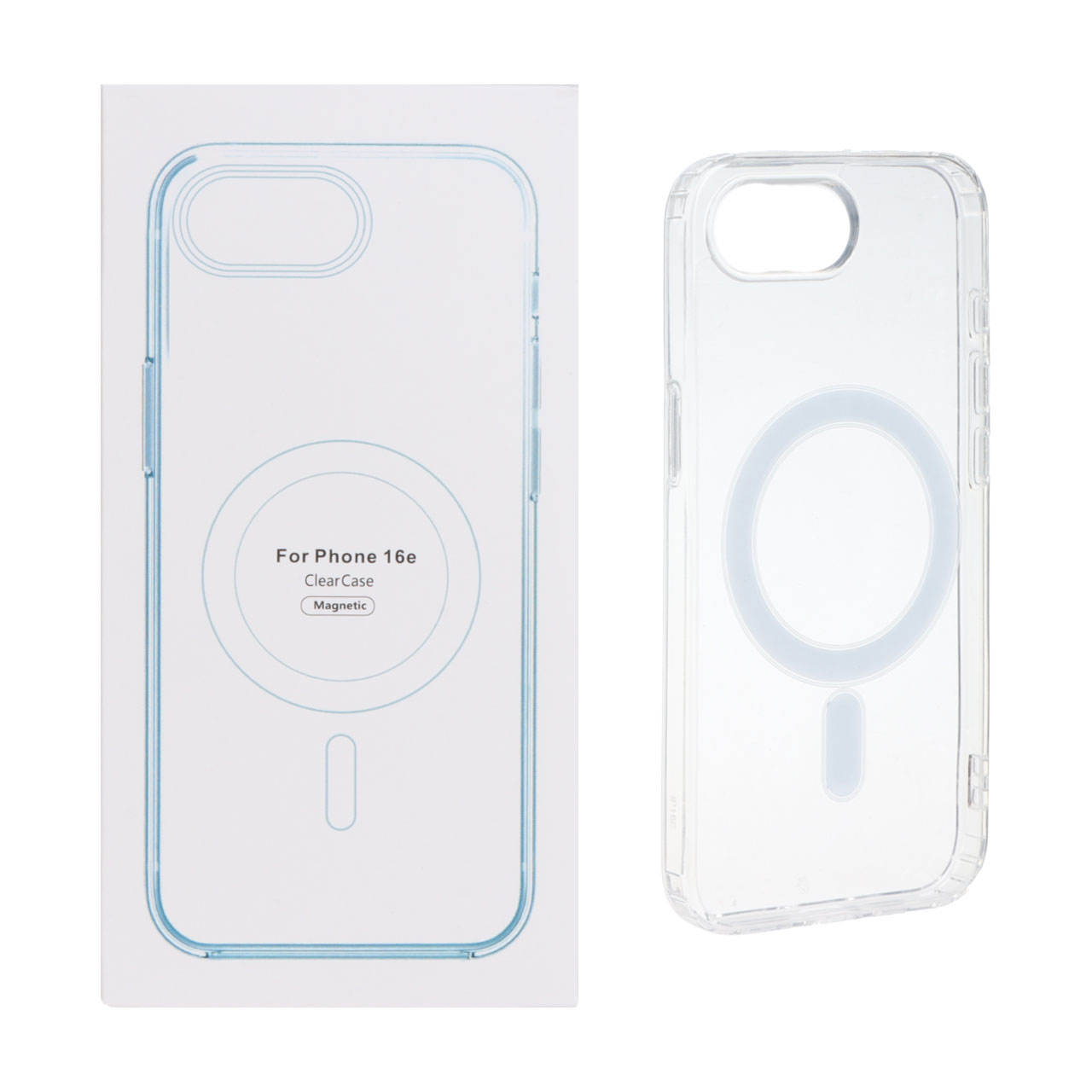 قاب شفاف Apple iPhone 16e با قابلیت شارژ MagSafe (پک دار)