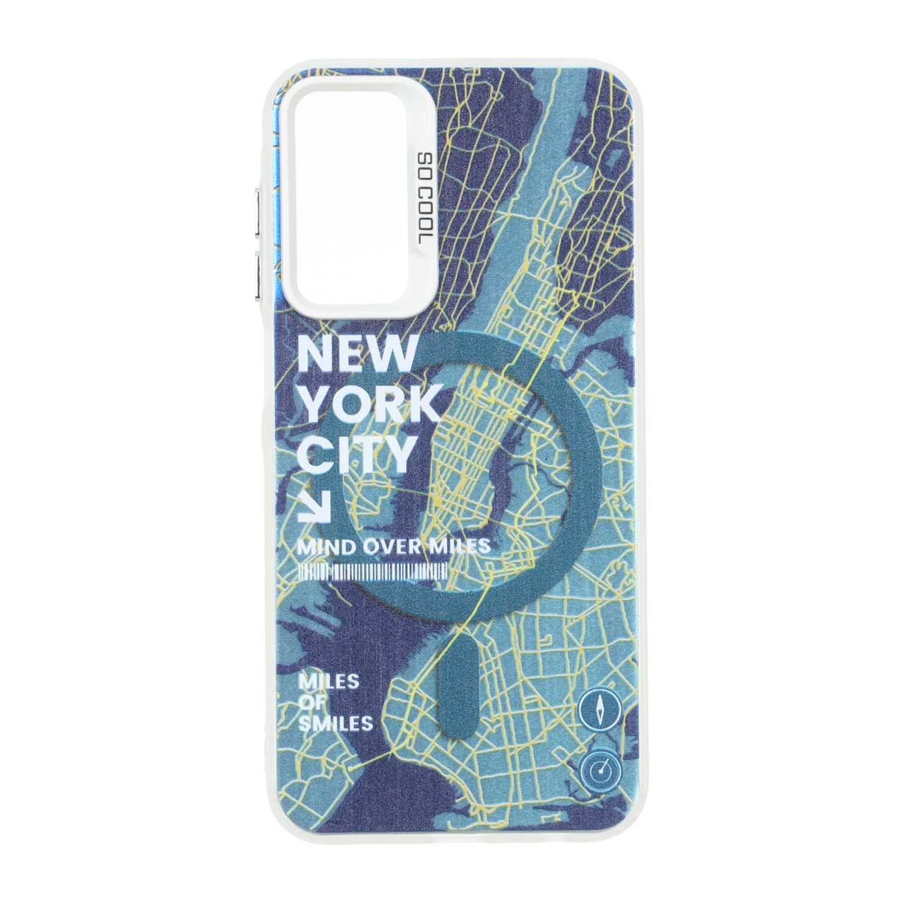 قاب SO COOL طرح مگ سیف NewYork مدل Samsung Galaxy A15