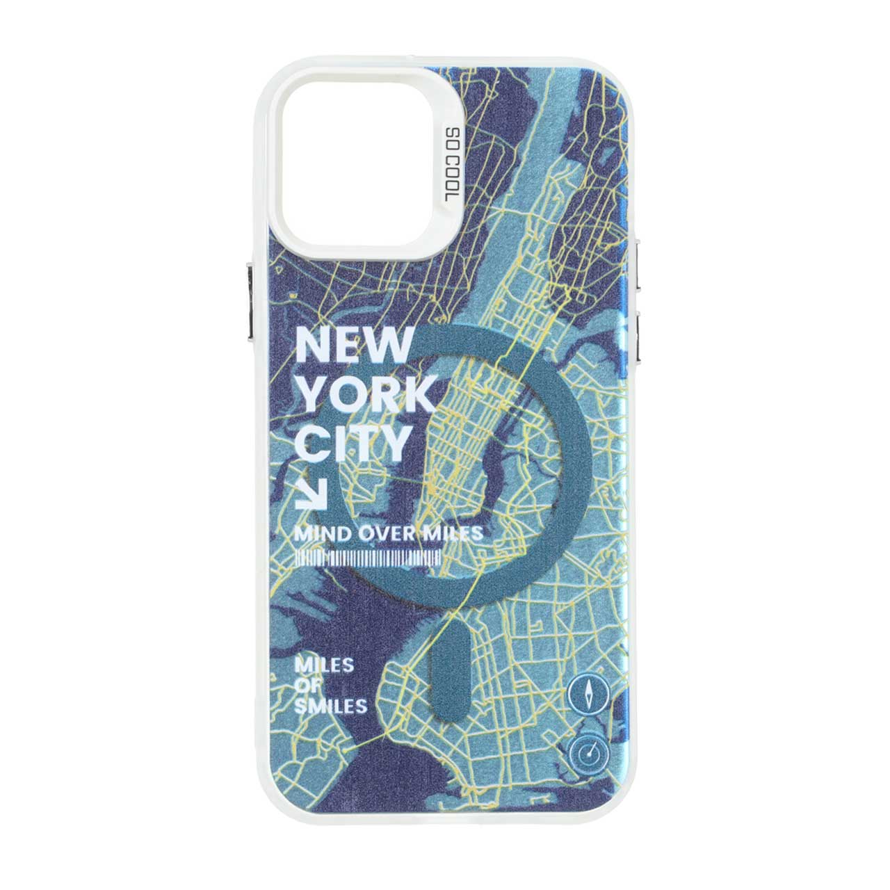 قاب SO COOL طرح مگ سیف NewYork مدل Apple iPhone 12 Pro / iPhone 12