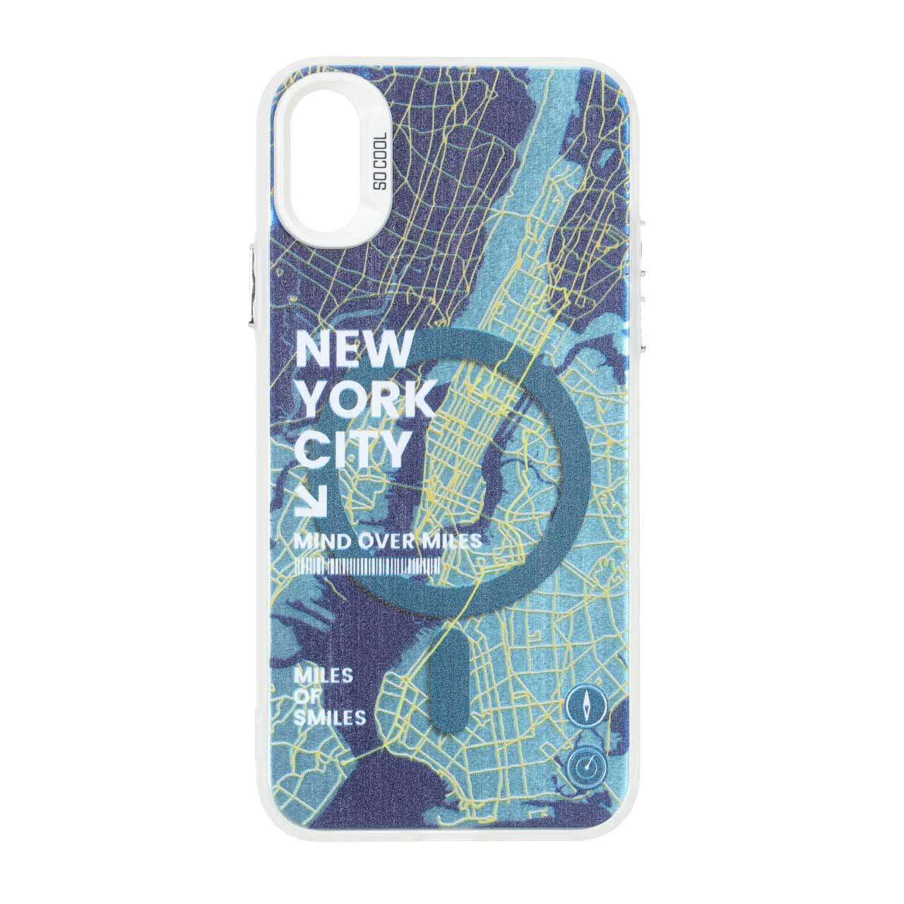 قاب SO COOL طرح مگ سیف NewYork مدل Apple iPhone X / iPhone XS