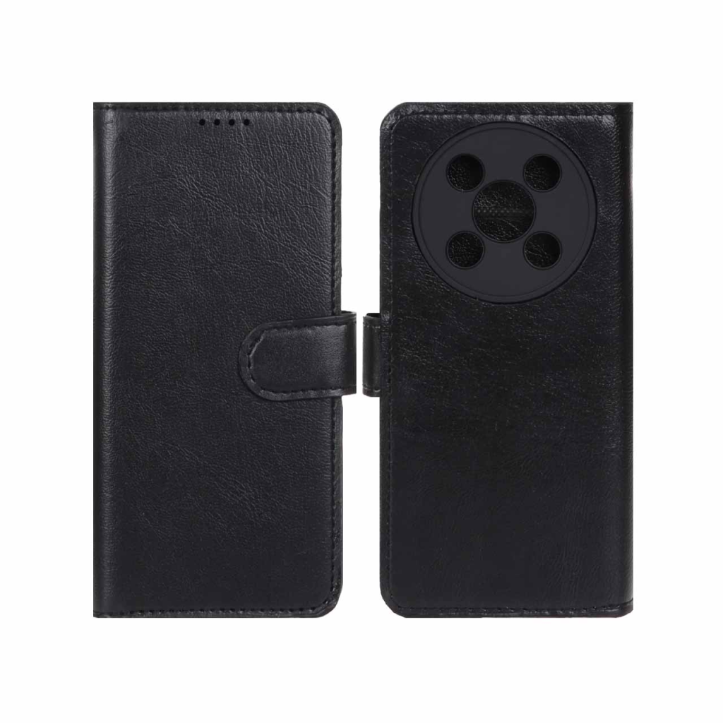 کیف موبایل چرمی مگنتی محافظ لنزدار Vocal V2 / V2 LITE - مشکی