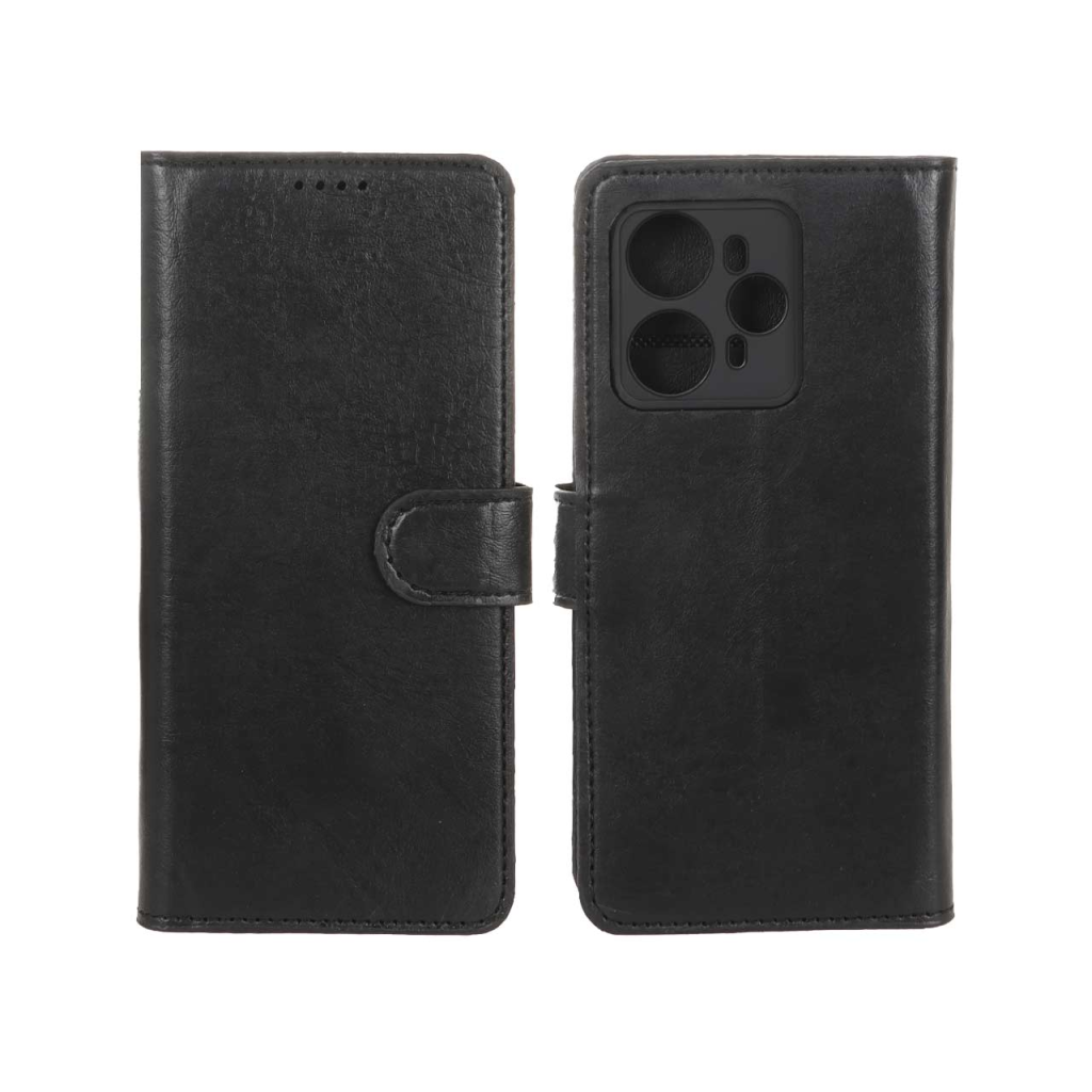 کیف موبایل چرمی مگنتی محافظ لنزدار Vocal V1 / V1 Plus - مشکی