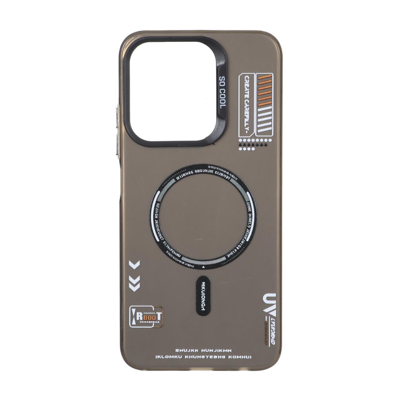 قاب SO COOL طرح مگ سیف RT مدل Xiaomi Redmi 15C / Poco C85 - مشکی