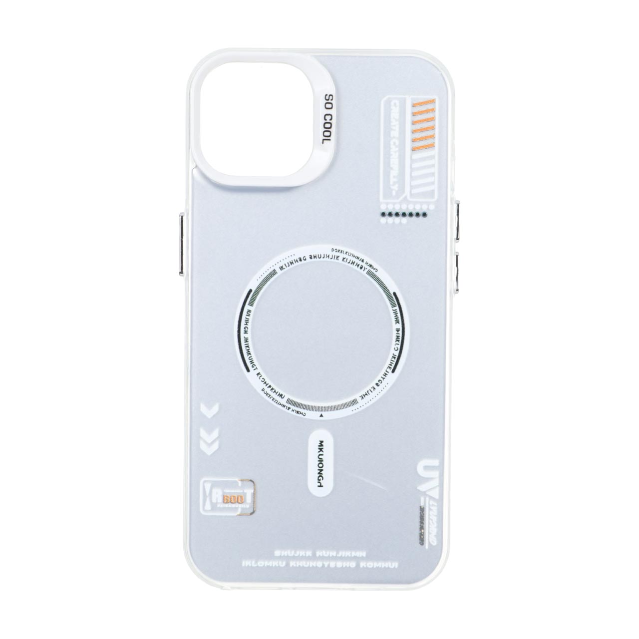 قاب SO COOL طرح مگ سیف RT مدل Apple iPhone 13 / iPhone 14 - سفید