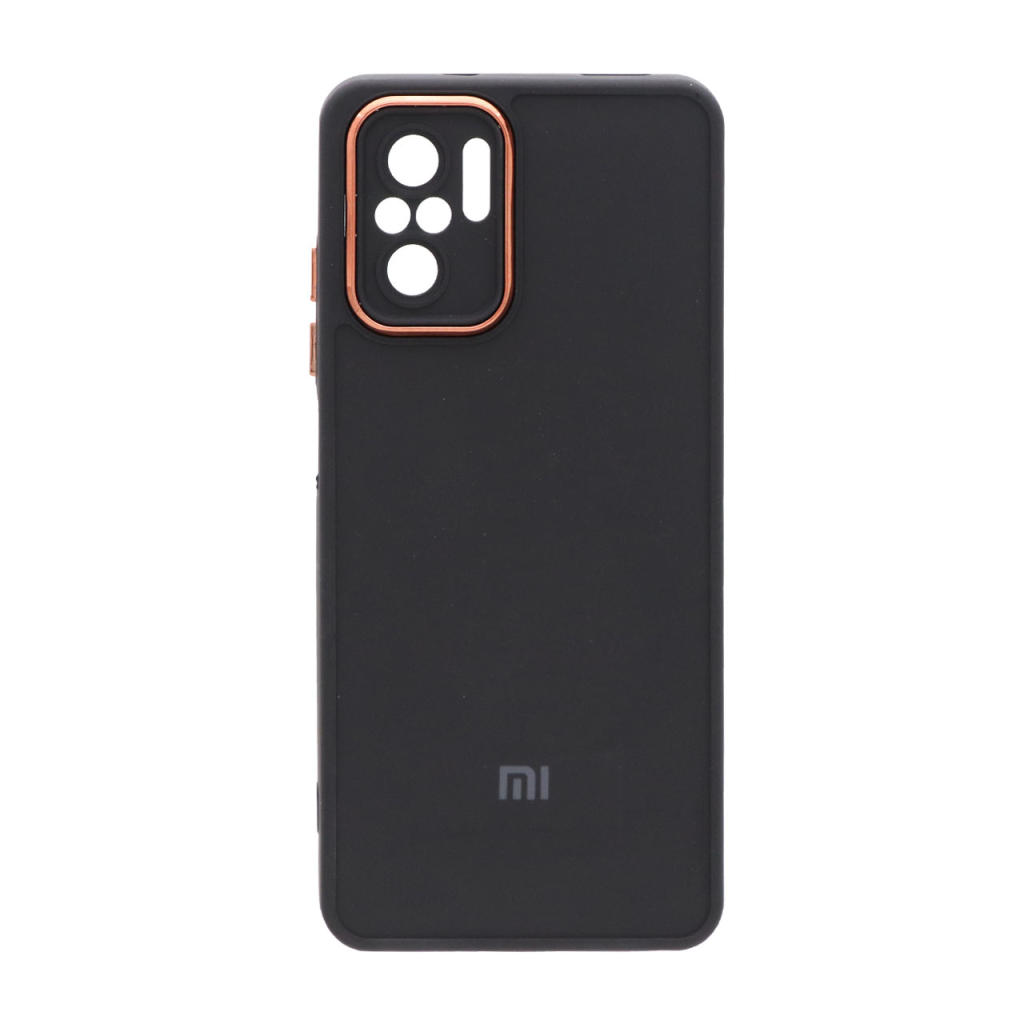قاب Copper دور لنز متال Xiaomi Redmi Note 10 4G / Redmi Note 10S / Poco M5S - مشکی