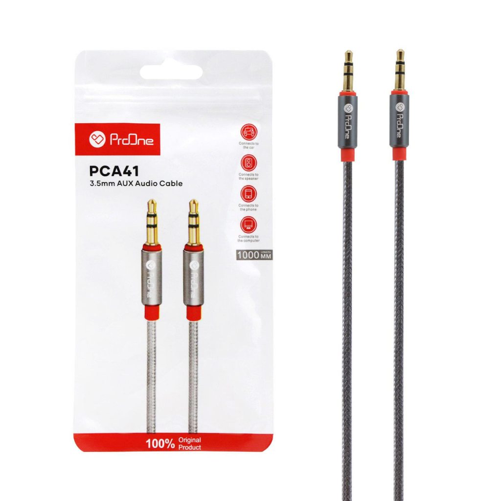 کابل صدا کنفی ProOne AUX مدل PCA41 - طوسی