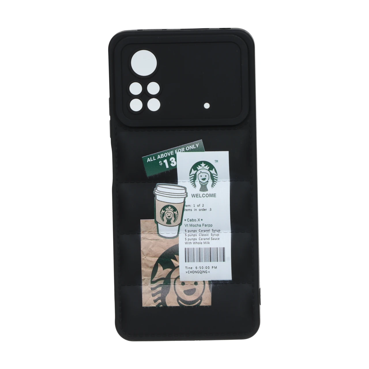 قاب پافر طرح دار Xiaomi Poco X4 Pro - کد 643