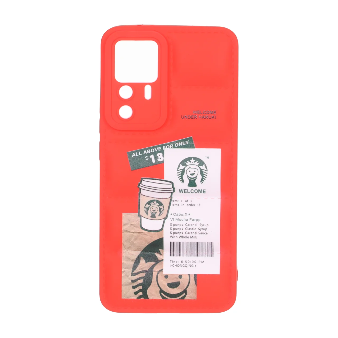 قاب پافر طرح دار Xiaomi Mi 12T / Mi 12T Pro / Redmi K50 - کد 981