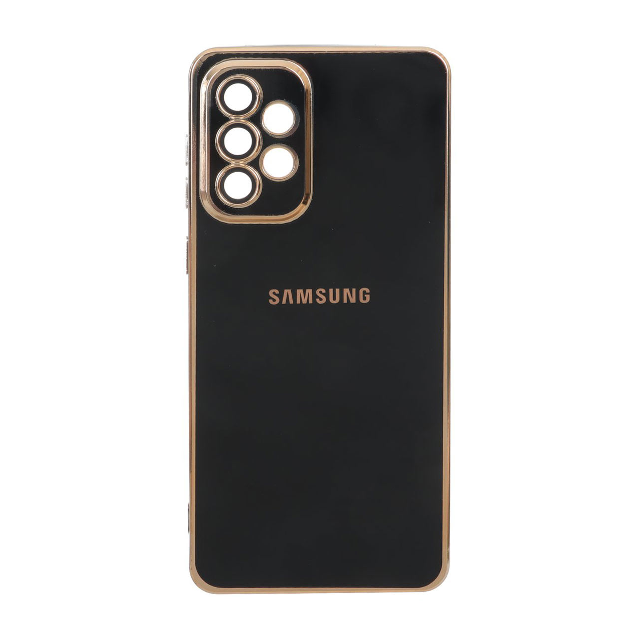 قاب My Case محافظ لنز گلس دار Samsung Galaxy A73 - مشکی