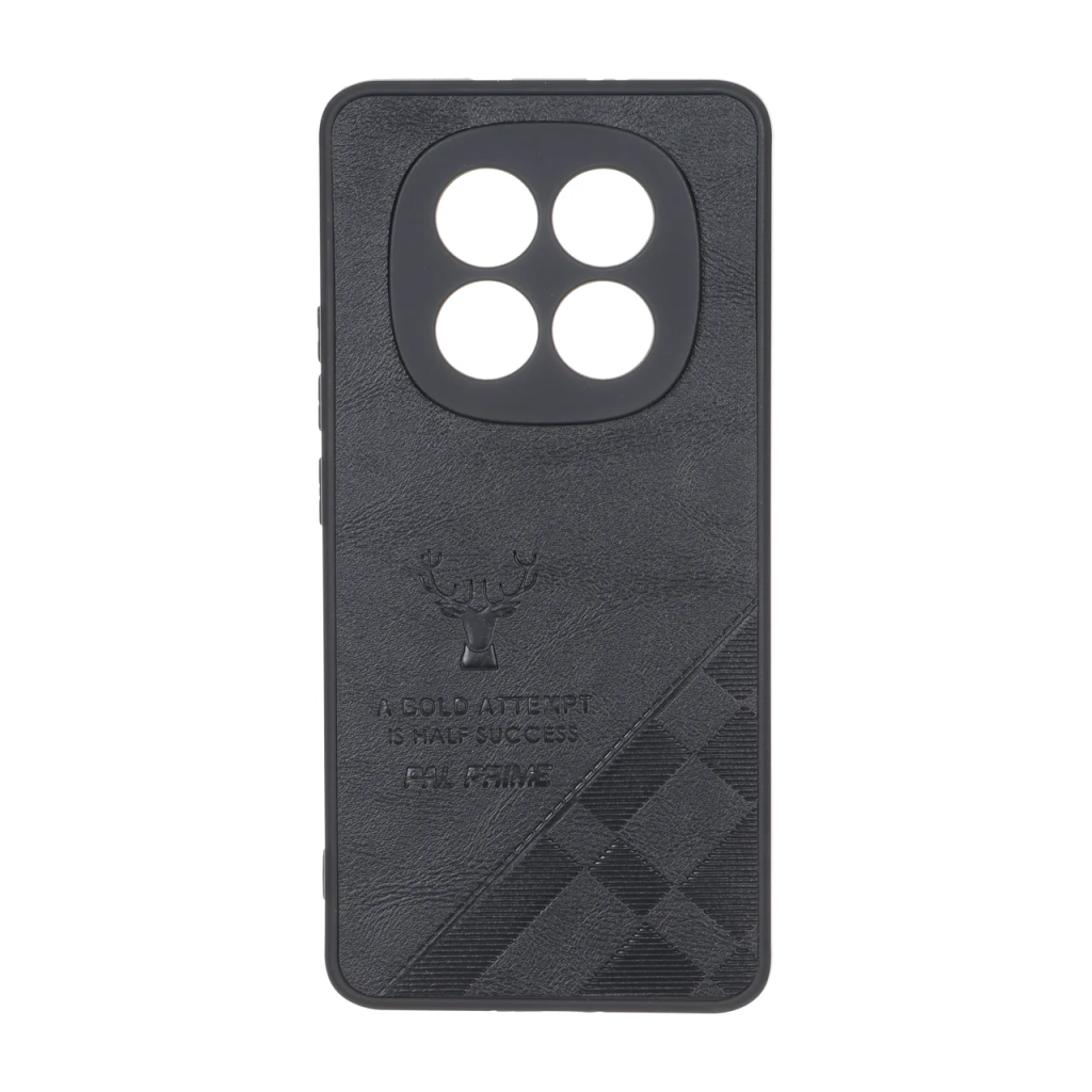 قاب طرح چرم گوزنی Pal Prime مدل Xiaomi Redmi Note 15 - مشکی