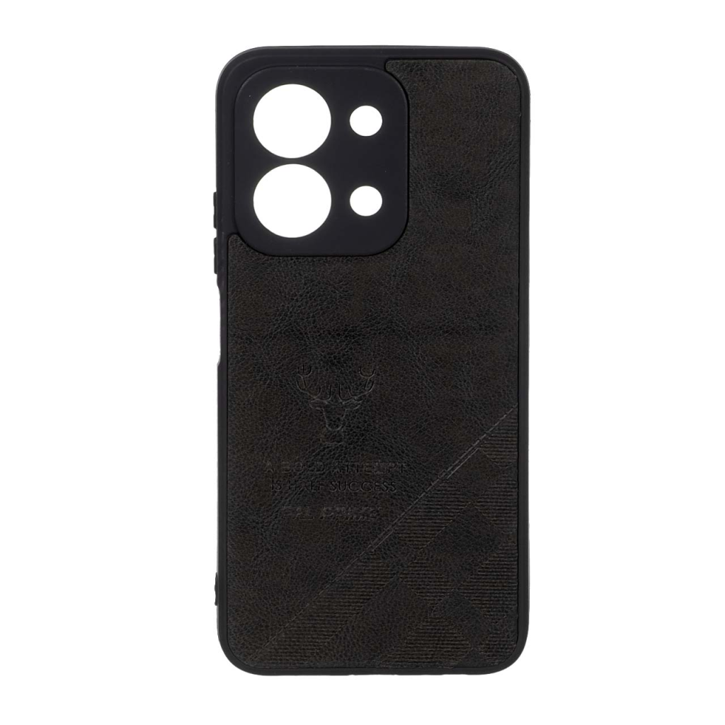 قاب طرح چرم گوزنی Pal Prime مدل Xiaomi Redmi 15C / Poco C85 - مشکی