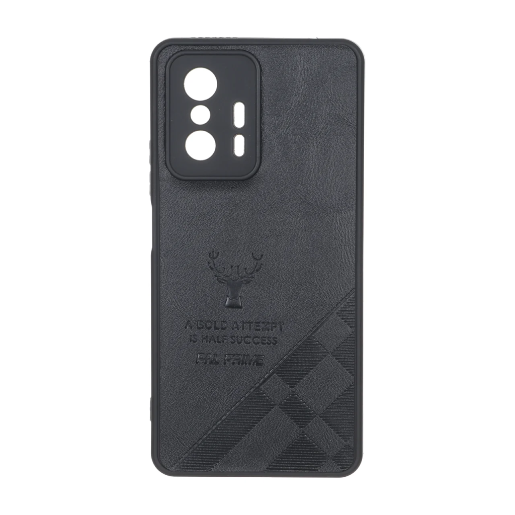 قاب طرح چرم گوزنی Pal Prime مدل Xiaomi Mi 11T / Mi 11T Pro - مشکی
