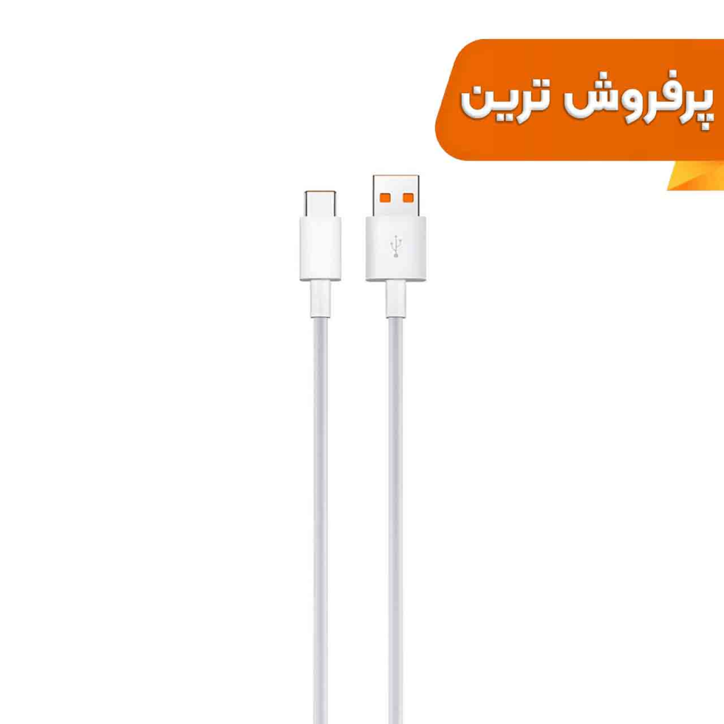 کابل شارژ فست CHERLO Type-C مدل CH-TC19 - سفید - SMO (بدون پک)