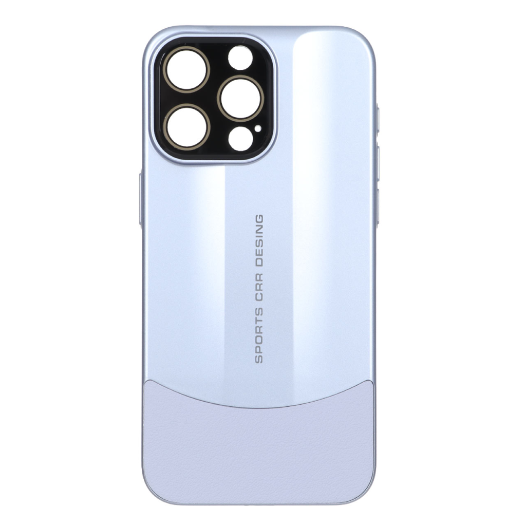 قاب Sports Design محافظ لنز شیشه ای Apple iPhone 15 Pro Max - آبی