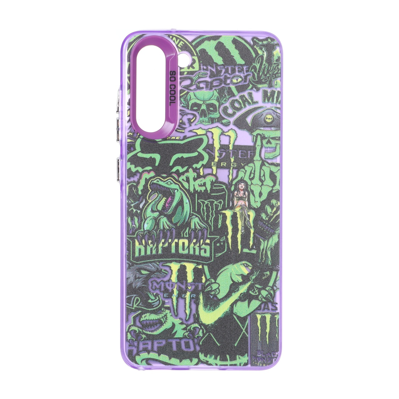 قاب SO COOL طرح گرافیتی Samsung Galaxy S21 FE - کد 68