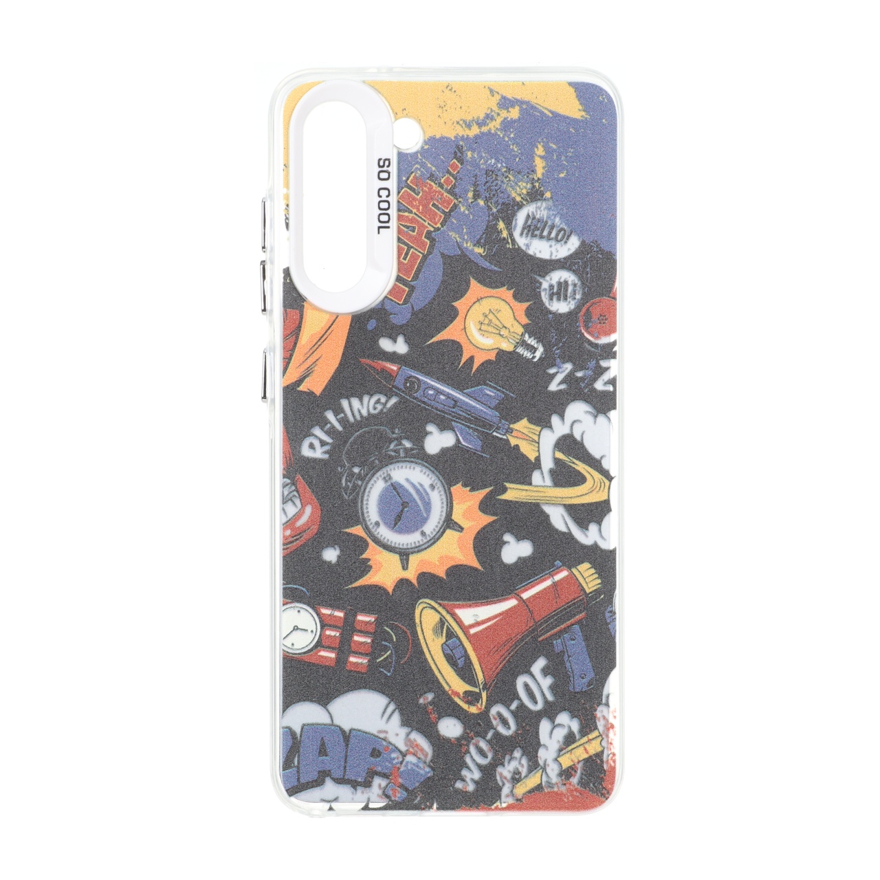 قاب SO COOL طرح گرافیتی Samsung Galaxy S21 FE - کد 70