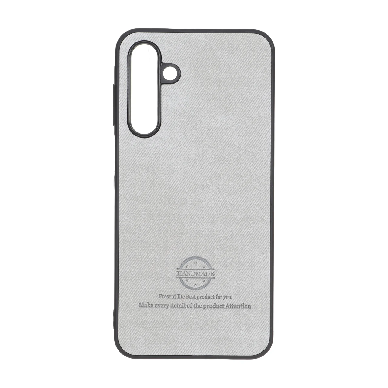 قاب HandMade جیر طرح پارچه ای Samsung Galaxy A16 - طوسی