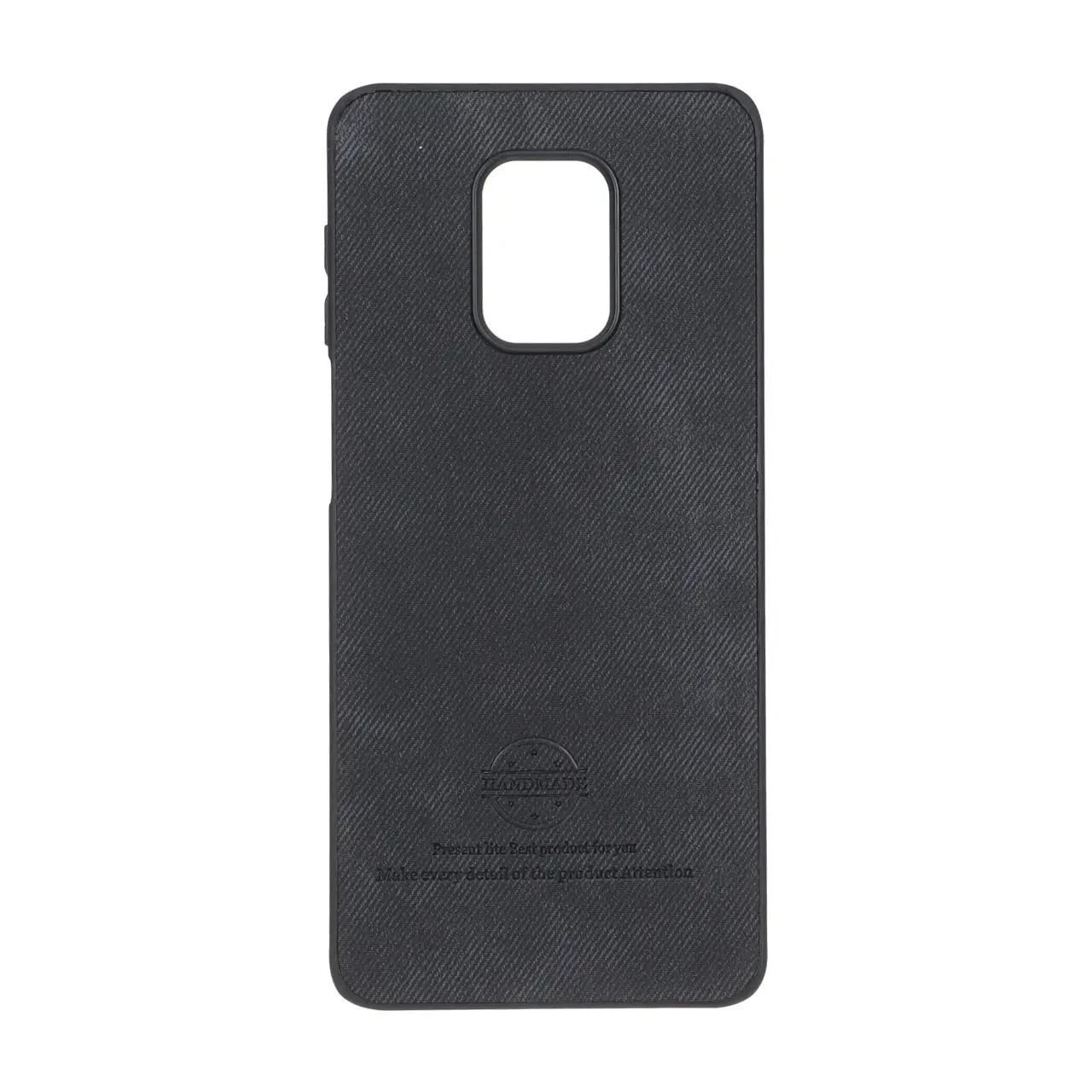 قاب HandMade جیر طرح پارچه ای Xiaomi Redmi Note 9S / Redmi Note 9 Pro / Redmi Note 9 Pro Max - مشکی