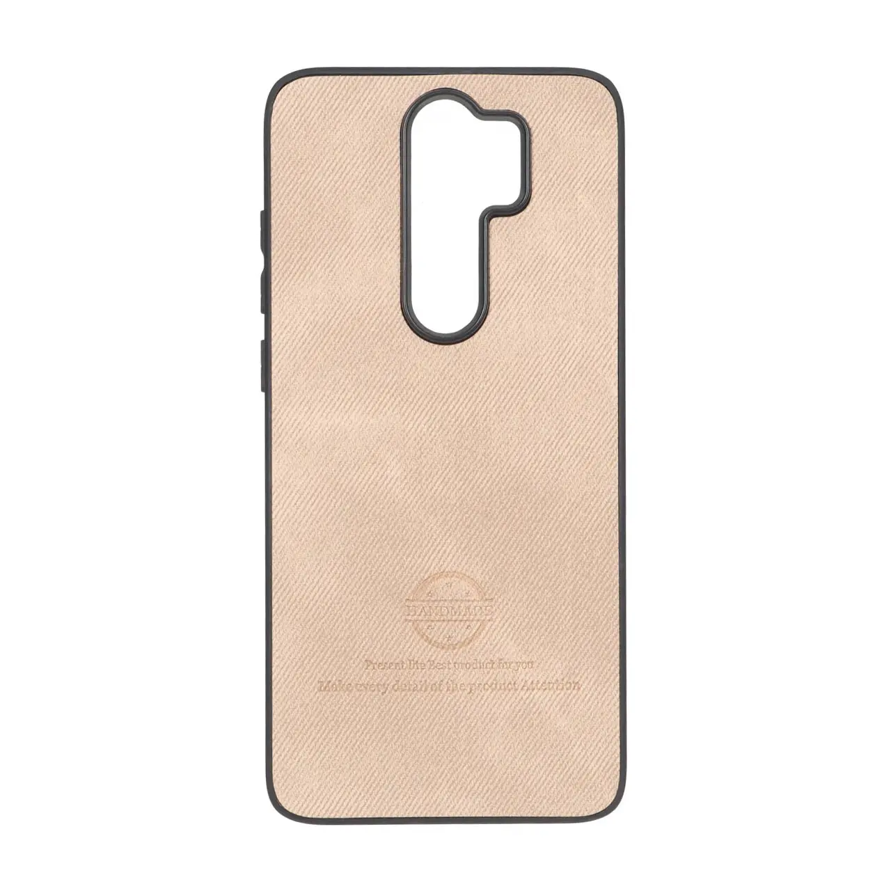 قاب HandMade جیر طرح پارچه ای Xiaomi Redmi Note 8 Pro - نسکافه ای